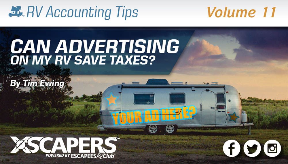 Can Advertising on my RV Save Taxes? 1