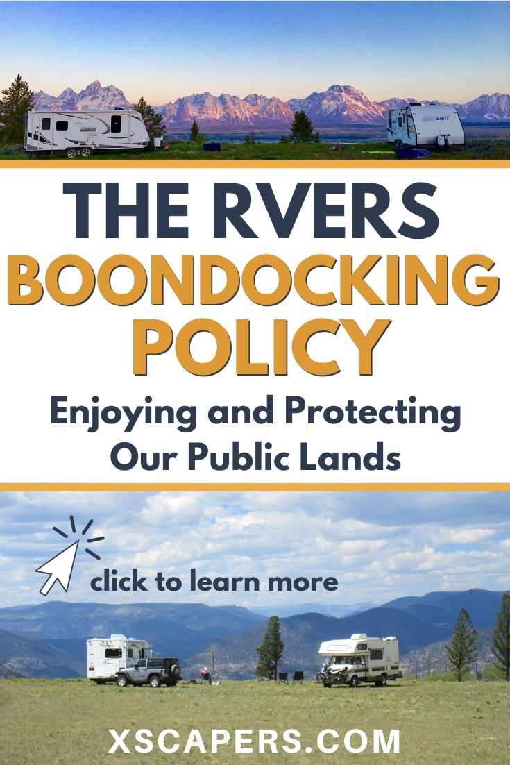 Protecting Our Public Lands: Escapees RV Club’s RVers Boondocking Policy 8