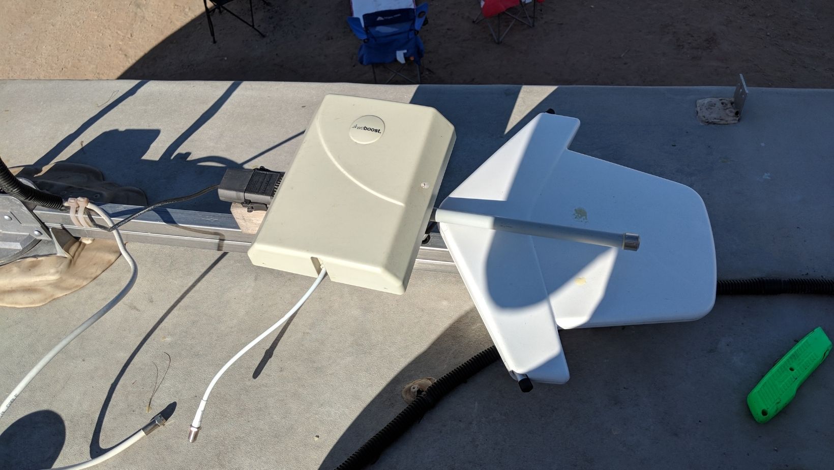 Different kinds of antennas to help with cellular internet for RVers